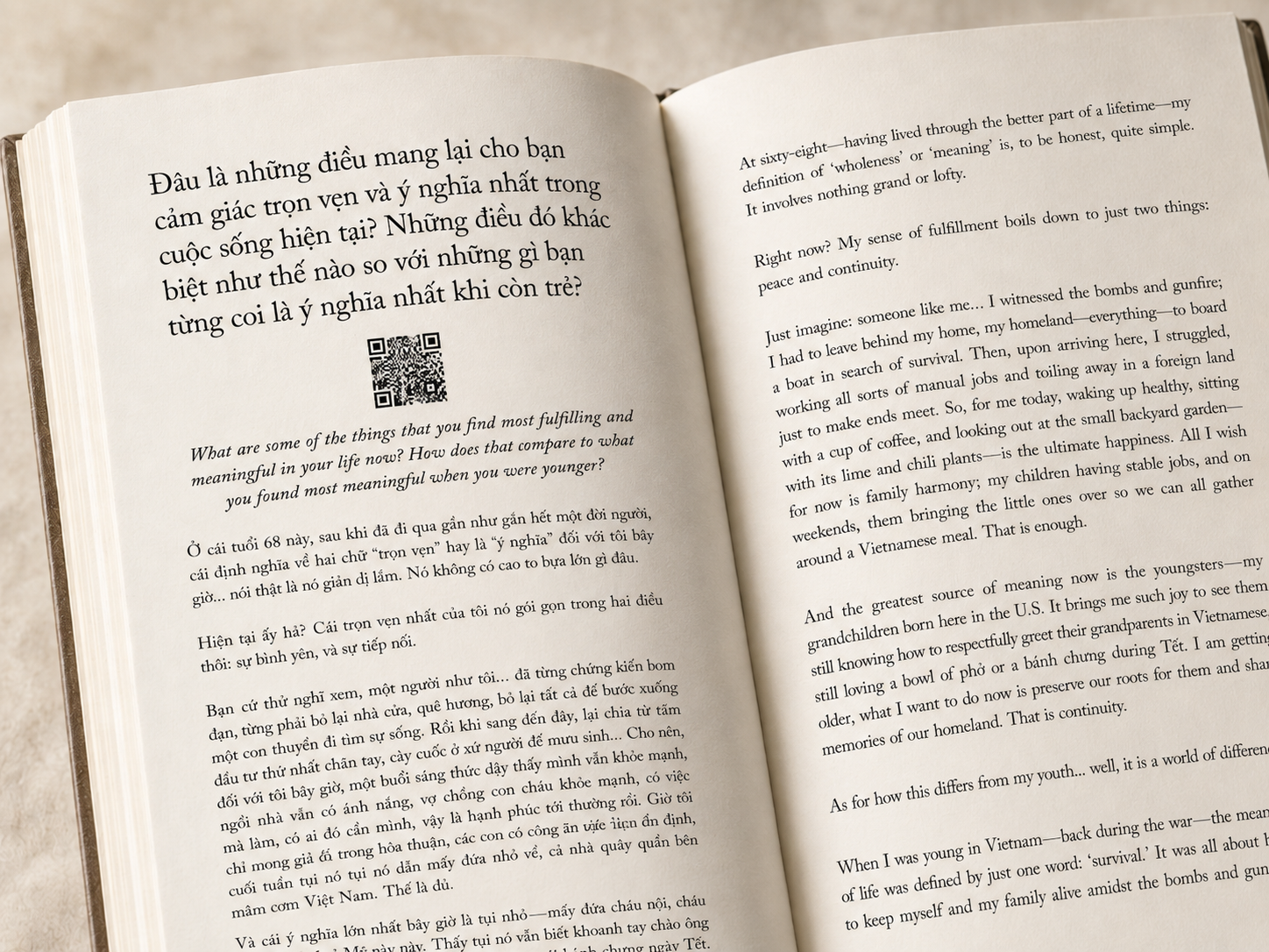 Memory Gold hardcover memoir